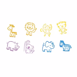 Goki Tampons encreurs animaux