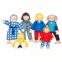 Goki SO218, Marionnette manuelle, Humain, 3 an(s), 6 pièce(s)