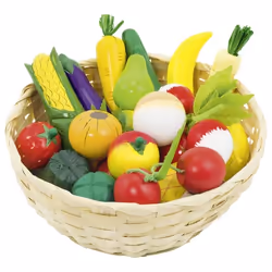 Goki 51660, Multicolore, Bois, Panier, Rond