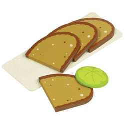 Goki Tranches de pain, 4 tranches, 1 feuille de salade