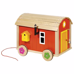 Goki Roulotte pour poupées avec accessoires