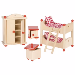Goki Meubles de poupées, chambre des enfants, Literie de poupée, 3 an(s), 530 g