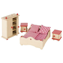 Goki Meubles de poupées, chambre à coucher