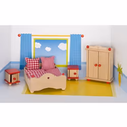 Goki Meubles de poupées, chambre à coucher