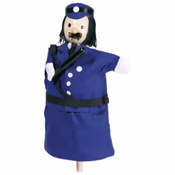 Goki Marionnette, Policier, Marionnette manuelle, Humain, 4 an(s)