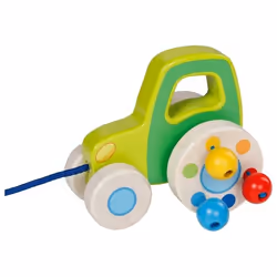Goki Véhicule à tirer Tracteur, Tractor, 1 mois, 4 roue(s), Multicolore