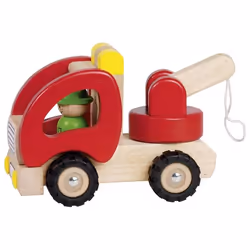 Goki 55965, Grue, 2 an(s), Caoutchouc, Bois, Noir, Rouge, Bois, Jaune