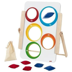 Jeu dapprentissage - NO NAME - Jeu de lancer en bois - Pour enfant - 2 niveaux de difficulté
