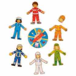Goki Puzzle Careers Jeu de cartes Jeu de chance