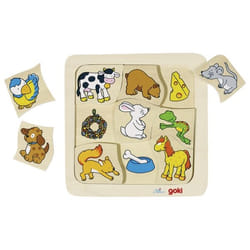 Goki Puzzle, qui mange quoi?