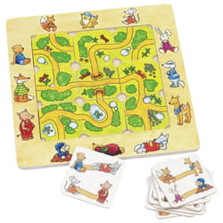 Goki 56944 Puzzle avec cadre 30 pièce(s) Animaux