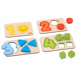 Goki 57357 puzzle Puzzle à formes 1 pièce(s) Enfants