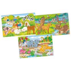 Goki 57377 puzzle Jeu de puzzle 22 pièce(s) Animaux