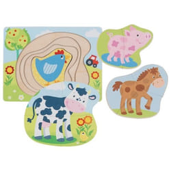 Goki 57386 puzzle Contour pour puzzle 1 pièce(s) Animaux
