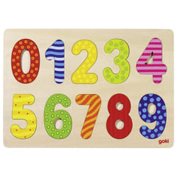 Goki 57574 Puzzle à formes 10 pièce(s) Education