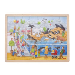 Goki 57744 puzzle Jeu de puzzle 48 pièce(s) Zoo