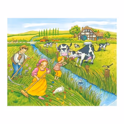 Goki 57839 Puzzle en cubes 12 pièce(s) Ferme - Vue supplémentaire 4