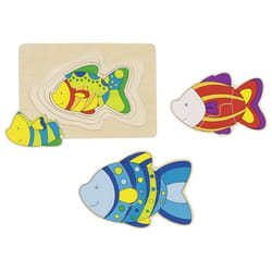 Goki 57897 Puzzle à formes 11 pièce(s) Animaux