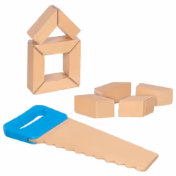 Goki Blocs de construction à scratch avec scie