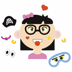 Goki funny faces girl Jeu de société Education
