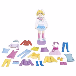 Goki Dress-up doll, Poupée mannequin, Femelle, 3 an(s), 188 mm, 190 g, Multicolore
