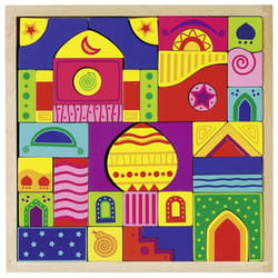 Goki 58644 Puzzle en cubes 42 pièce(s) Art