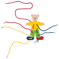 Goki Threading bear with clothes