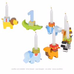 Goki 60791, Bois, Multicolore, Anniversaire, 580 mm, 17 pièce(s)