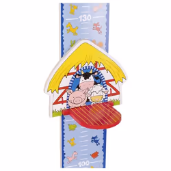 Goki 60800 courbe de croissance bébé Multicolore Bois