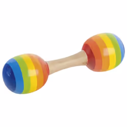 Goki 61914, Instrument de musique jouet, Maraca, 3 an(s), 150 g, Multicolore