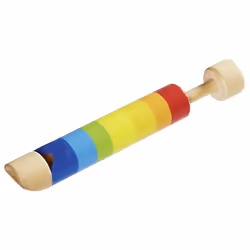 Goki 61918, Instrument de musique jouet, Flute, 3 an(s), 60 g, Multicolore