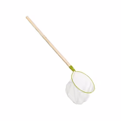 Epuisette - GOKI - Filet à papillons - Manche en bois naturel - Maille fine - Ergonomique
