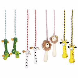 Goki Cordes à sauter, animaux, Multicolore, 4 an(s), 105 g, 240 cm, 144 pièce(s), 12 pièce(s)