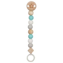 Goki Accroche-tétine étoile, turquoise