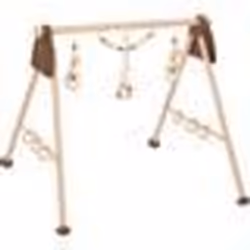 Goki 65260, Tapis de gymnastique pour bébé, Bois, Naturel
