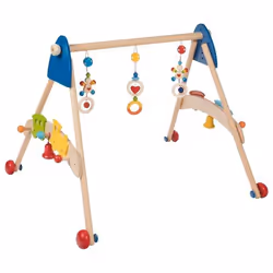 Goki 65318, 4 roue(s), Plastique, Bois, Multicolore