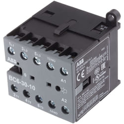 ABB - Contacteur série B6, 3 pôles , 3NO, 20 a, 24 v c.c., 4 kW ( Prix pour 1 )