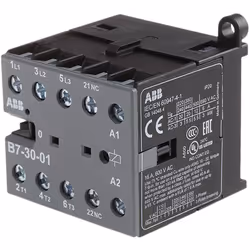 Tension de bobine = 230 V c.a. Nombre de pôles = 3 Courant de contact = 20 A Gamme de puissance = 5,5 kW Configuration de l'é ...
