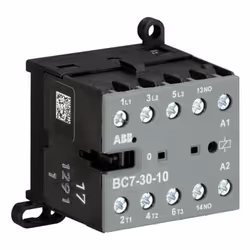 ABB BC7-30-10-07, Contacteur, Gris, 3P, 52,5 mm, 46,7 mm, 57,5 mm