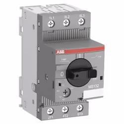 Interrupteur de protection de moteur Abb, série MS132, avec les caractéristiques suivantes : Capacité nominale de court-circu ...