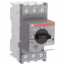 Interrupteur de protection de moteur Abb, série MS132, avec les caractéristiques suivantes : Capacité nominale de court-circu ...