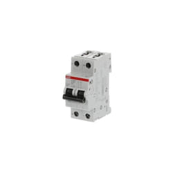 ABB - Disjoncteur S200 m uc 2P, 2A, pouvoir de coupure 10 kA ( Prix pour 1 )
