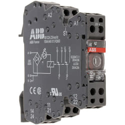Relais d'interface 230V c.a. / v c.c., 2 rt, montage Rail din, série R600 ( Prix pour 1 )