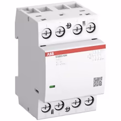 ABB ESB63-40N-01, Contacteur, Blanc, IP20, AC/DC, 54 mm, 65 mm