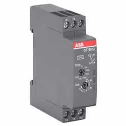 ABB CT-ERC.12, Gris, Statut, CAN/CSA C22.2 No.14 IEC/EN 63000 IEC 61812-1 UL 508, 17,5 x 63 x 70 mm, 52 g, 89 mm