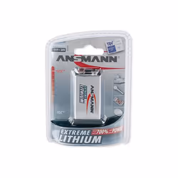 Ansmann 9V E-Block Batterie à usage unique Lithium