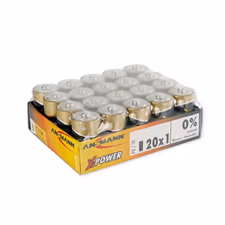 Ansmann Baby C, Batterie à usage unique, C, Alcaline, 1,5 V, 20 pièce(s), Multicolore