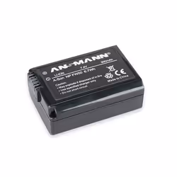 Ansmann A-Son NP FW 50, 900 mAh, 7,4 V, Lithium-Ion (Li-Ion)