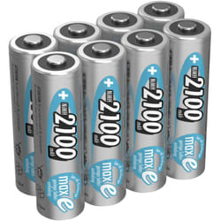 MaxE HR06 Pile rechargeable LR6 (aa) NiMH 2100 mAh 1.2 v 8 pc(s) - Ansmann