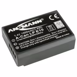 Ansmann A-Can LP E10, 1000 mAh, 7,4 V, Lithium-Ion (Li-Ion)